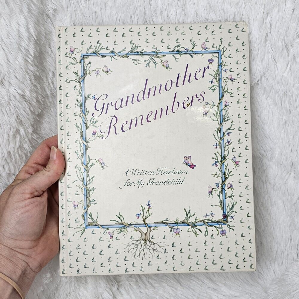 Grandmother Remembers Journal Scrapbook Mothers Day Gift 30th Printing 1983
